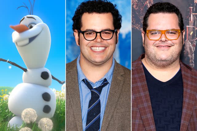 <p>Walt Disney Pictures/courtesy Everett; Kurt Krieger/Corbis via Getty; Amy Sussman/GA/The Hollywood Reporter via Getty </p> Josh Gad as Olaf in Frozen