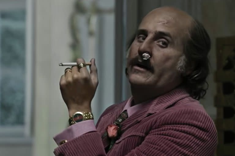 Leto como Paolo Gucci en el film House of Gucci (captura de video)