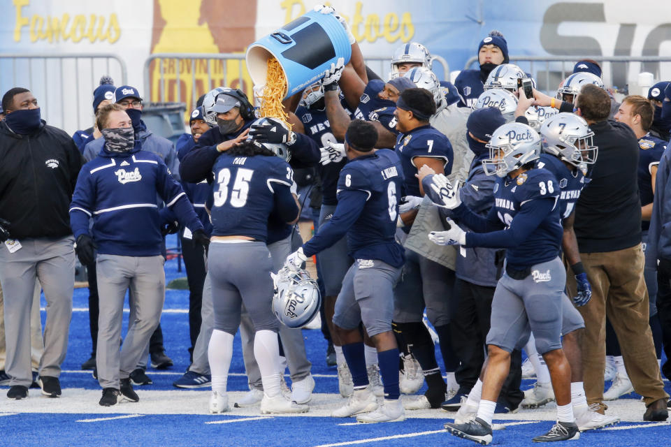 Nevada coach Jay Norvell