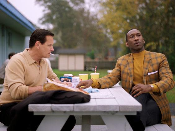 The Oscar-winning ‘Green Book’ was criticised for its use of the ‘white saviour’ trope (AP)