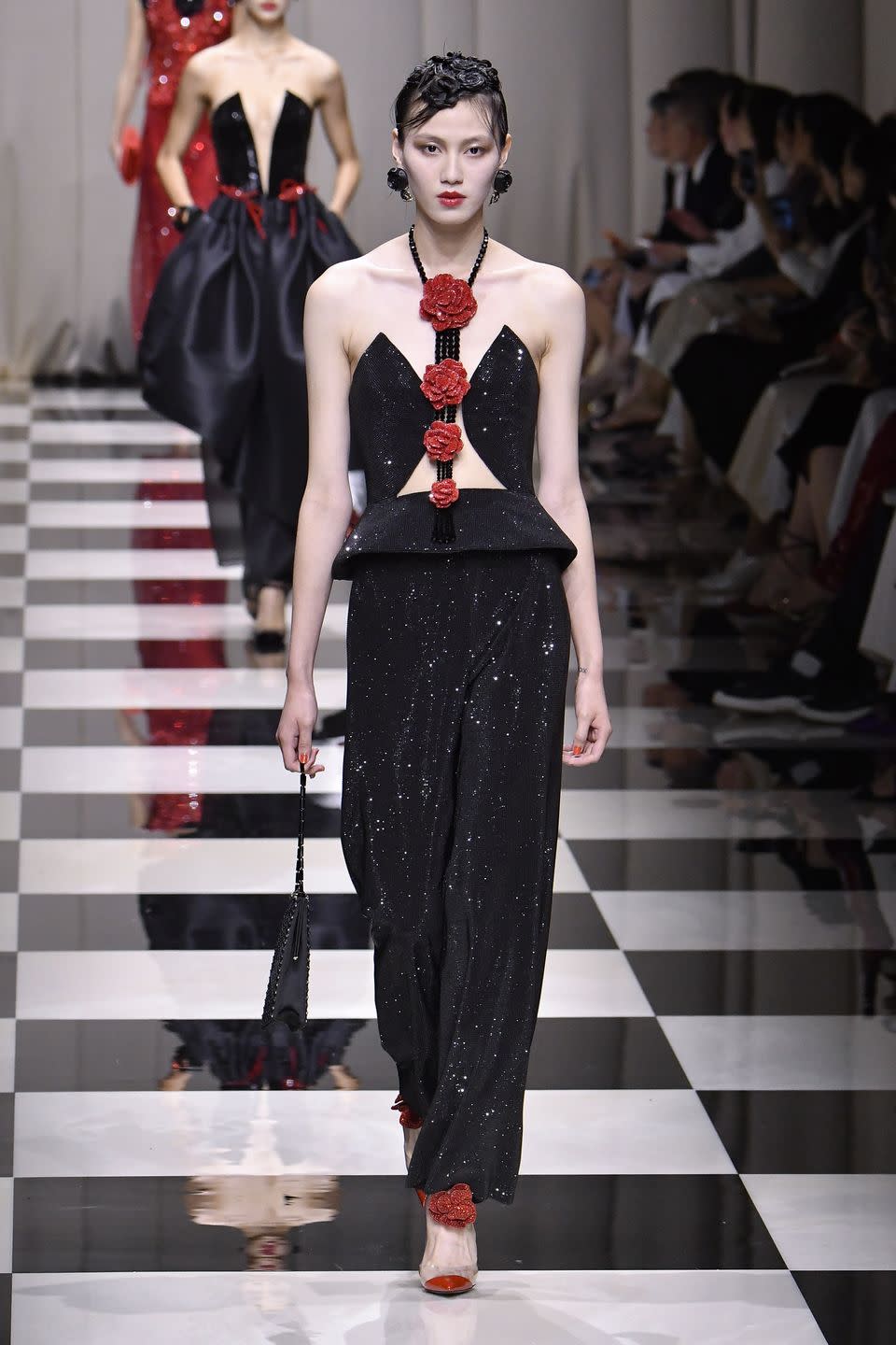 armani prive runway fallwinter 2023 2024 paris haute couture fashion week
