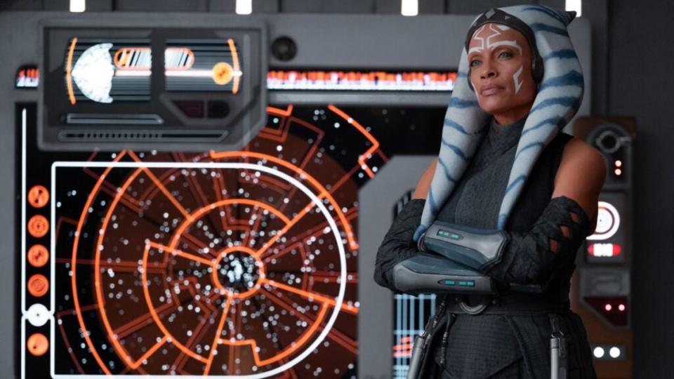 Ahsoka Tano (Rosario Dawson) in “Star Wars” Ahsoka (Lucasfilm)