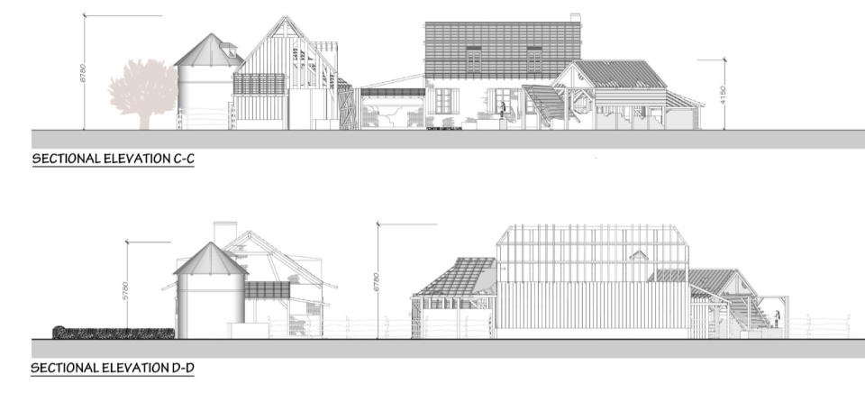 Plans for the French farmhouse set came to light in the planning application submitted to Wiltshire Council by Storyworks Production Ltd in November 2018. (SNWS)