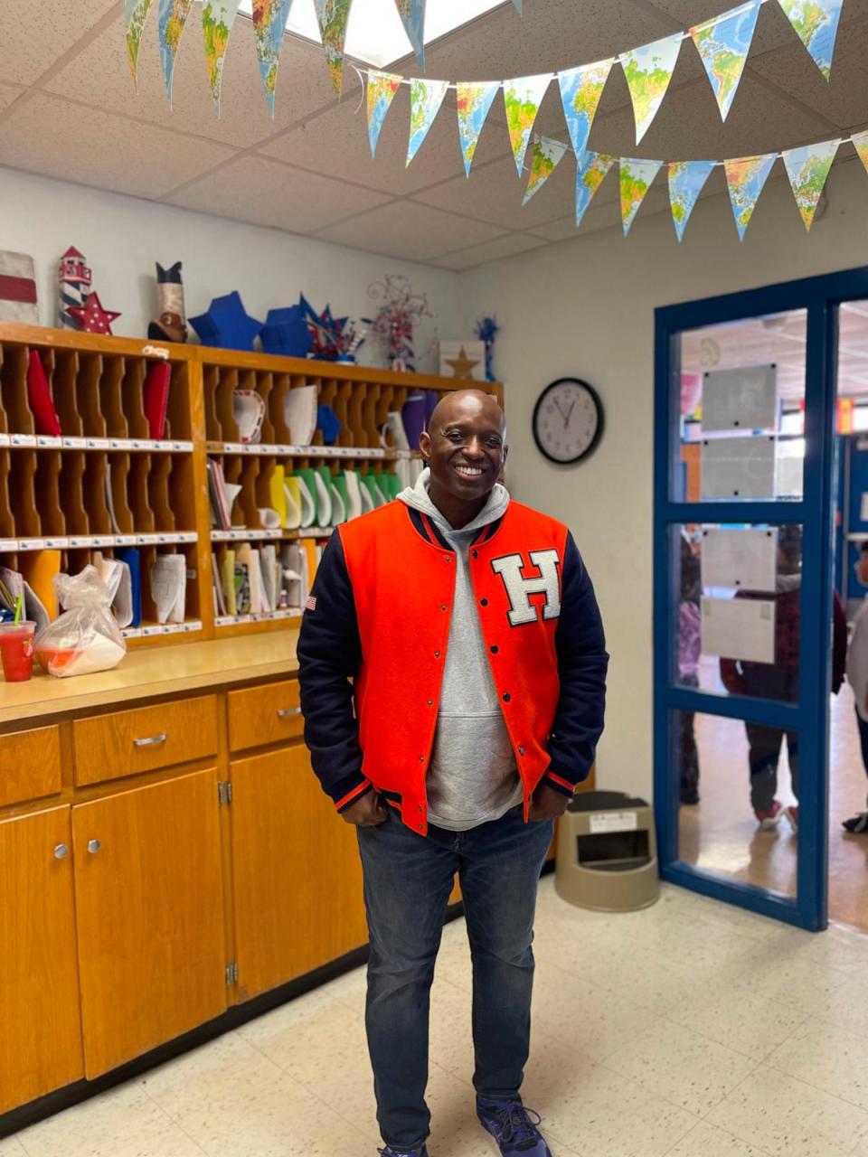 PHOTO: Eric 'Champion' Hale is a Master TEA rated 2nd Grade Educator at David G. Burnet Elementary School in Dallas (2023-2024 Academic School Year). (Eric Hale)