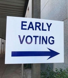 Early voting has begun in Texas party primary runoff elections.