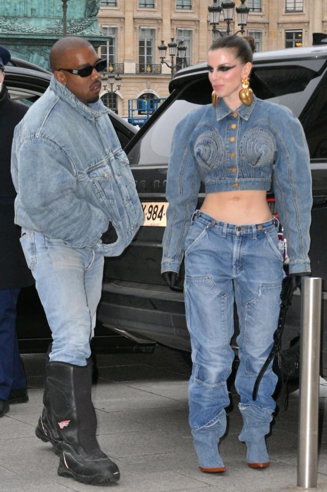 Paris Jackson wears Madonna-inspired cone bra