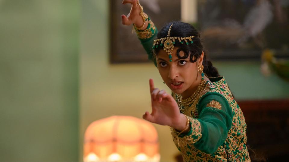 Priya Kansara stars as an aspiring martial artist out to save her sister from an arranged marriage in the action comedy "Polite Society."