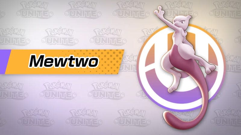 Mewtwo is shown in Pokemon Unite.