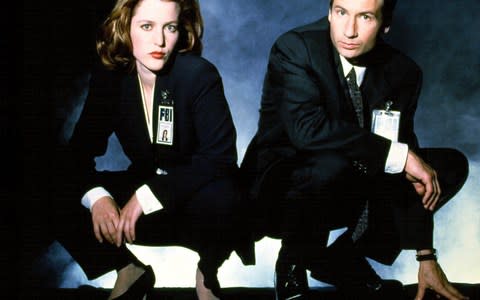 The X-Files (1998) starred Duchovny and Anderson - Credit: REX