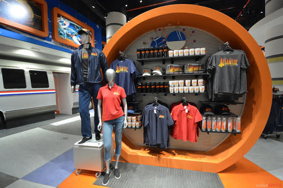 Space Shuttle Atlantis Exhibit Opens with Support from Souvenirs