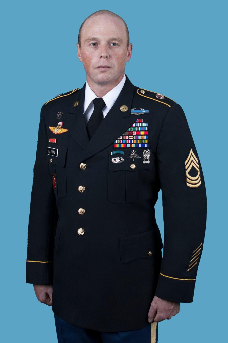 Master Sgt. William LaVigne was found dead at a Fort Bragg training area Dec. 2, 2020.