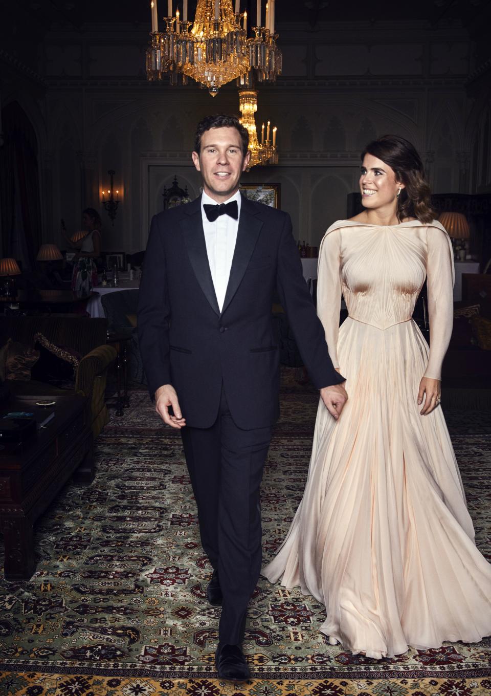 See Princess Eugenie's Reception Dress From Every Angle in New Photos