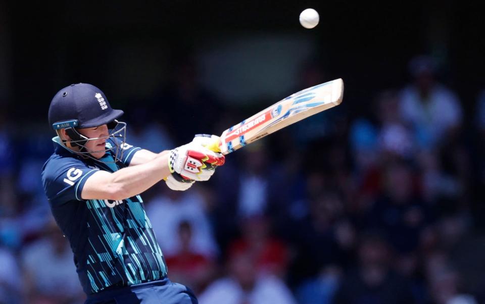 England's Harry Brook plays a shot during the second one day international (ODI) cricket match between South Africa and England at Mangaung Oval in Bloemfontein on January 29, 2023 - Getty Images/Marco Longari