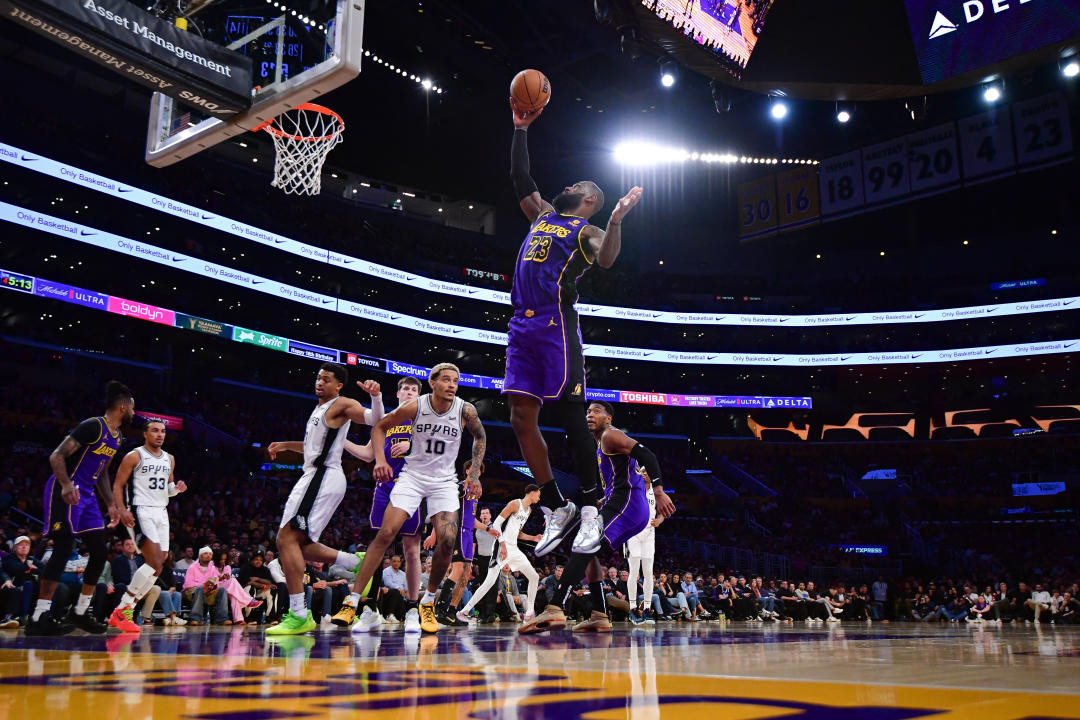 LeBron James。（Gary A. Vasquez-USA TODAY Sports）