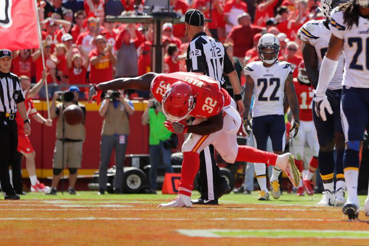 Spencer Ware's huge game and a look around the rest of the league in Week 1 (Getty Images)