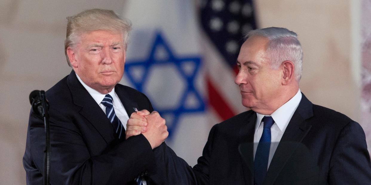 Donald Trump Benjamin Netanyahu