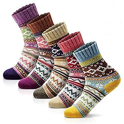 Fair Isle Sock Gift Box (5 Pairs)