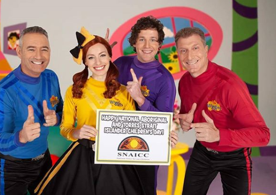 Emma Watkins recently admitted in an interview that the other Wiggles stars didn’t know about her and Lachy’s split. Source: Instagram/The Wiggles