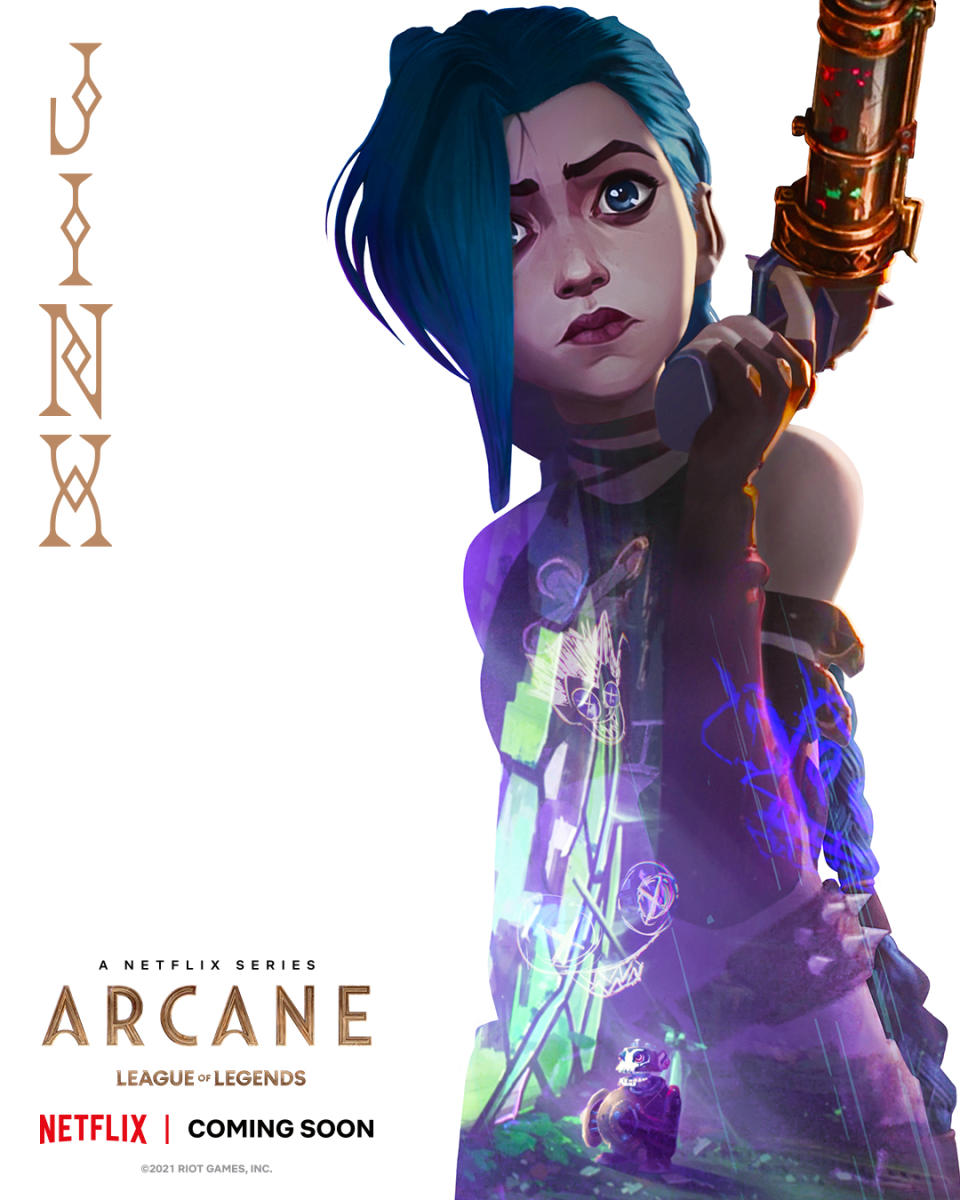 Netflix Unveils Cast of LEAGUE OF LEGENDS Animated Series ARCANE_2