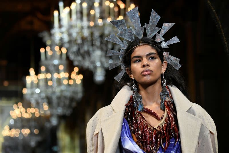 Vivienne Westwood collection show at Paris Fashion Week