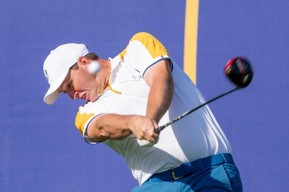 Sepp Straka moved from Austria to Valdosta, Ga., at the age of 14 and played college golf at the University of Georgia. He is playing for the European team in this week's Ryder Cup.