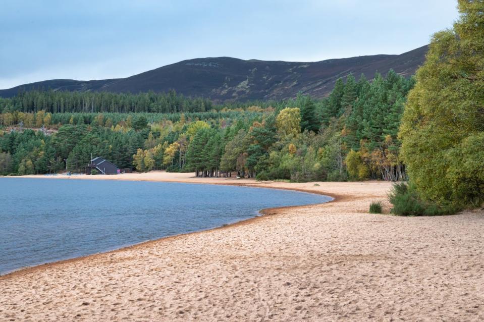 Loch Morlich is Scotland’s only award-winning freshwater beach, and the highest beach in the UK (Getty Images/iStockphoto)