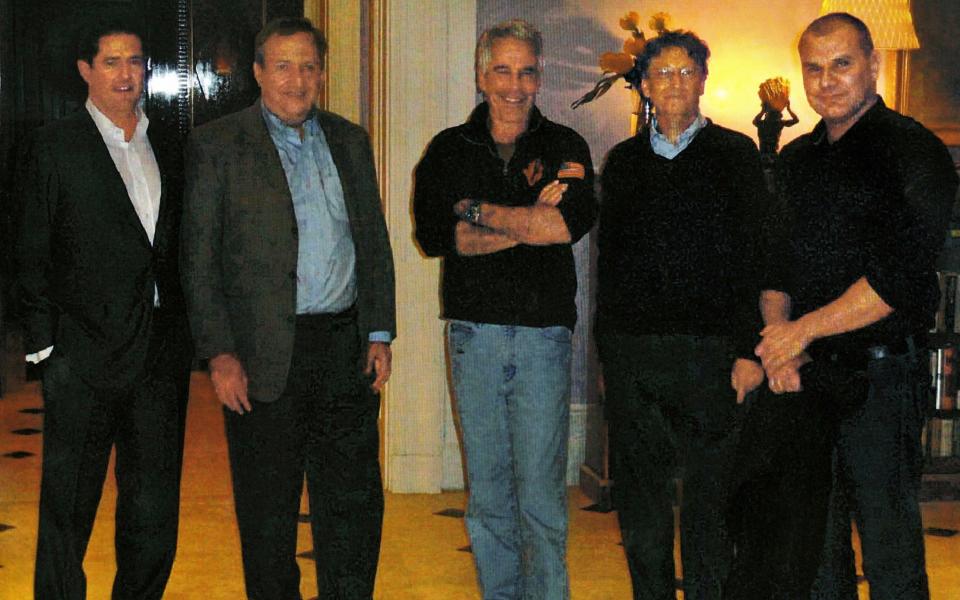 James E. Staley, at the time a senior JPMorgan executive; former Treasury Secretary Lawrence Summers; Mr. Epstein; Bill Gates, Microsoft’s co-founder; and Boris Nikolic, who was the Bill and Melinda Gates Foundation’s science adviser  - New York Times