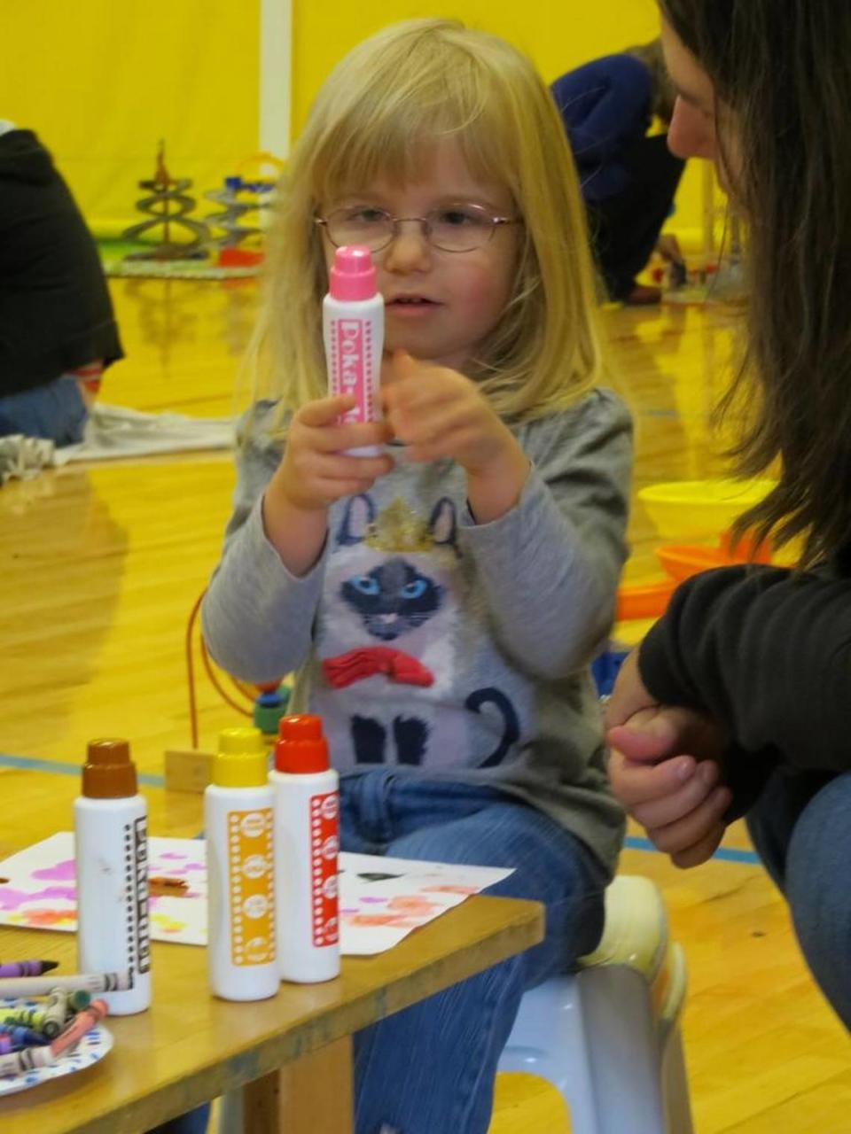 Toddlers enjoy crafts and other activities at the programs offered by Whatcom Center for Early Learning.