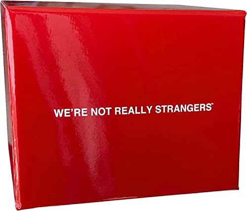 WE'RE NOT REALLY STRANGERS Card Game - an Interactive Adult Card Game and Icebreaker