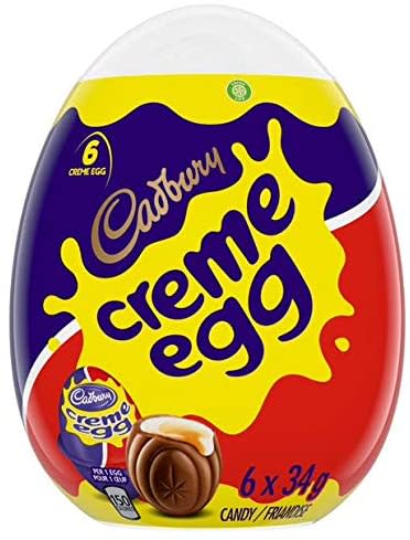 Cadbury Easter Creme Egg Novelty Egg. Image via Amazon.