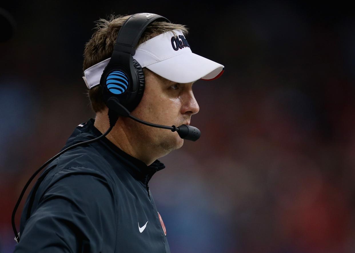 Hugh Freeze has thought through what he wants his funeral to be like (Getty). 