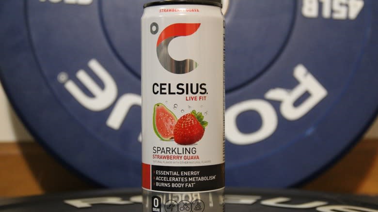 Strawberry Guava Celsius can