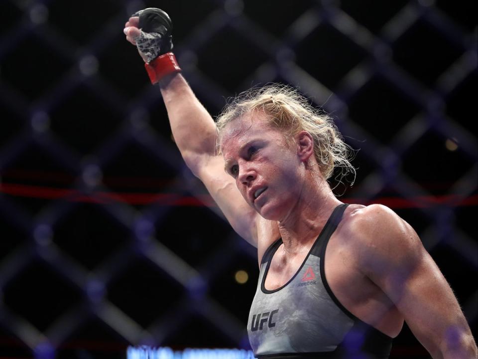 Former UFC women’s bantamweight champion Holly Holm (Getty Images)
