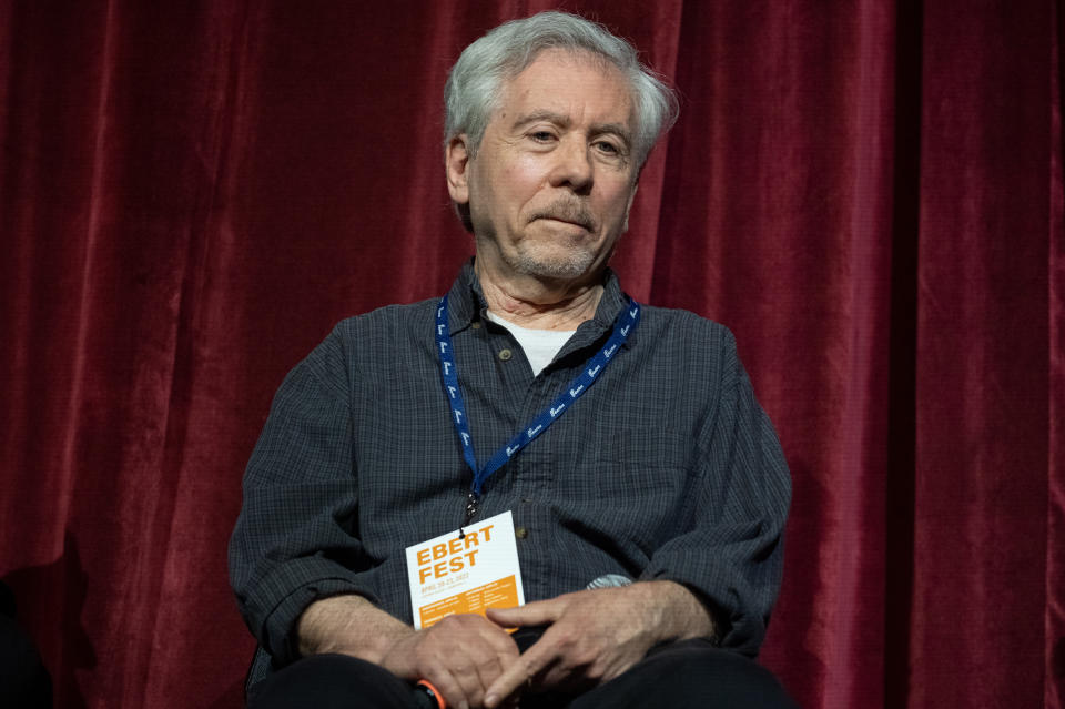 Director Terry Zwigoff attends Ebert Fest on April 22, 2022 in Champaign, Illinois.