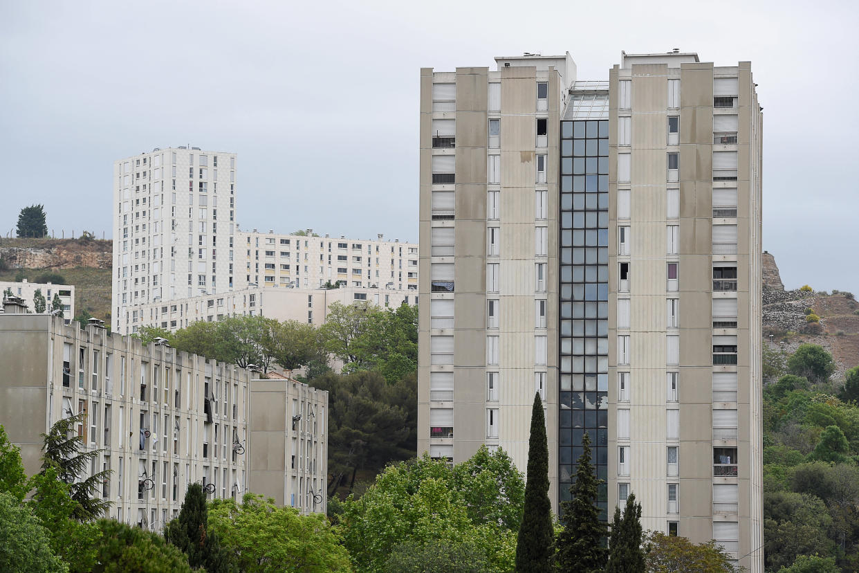 Une vue générale du quartier de La Castellane à Marseille. (photo d’illustration)