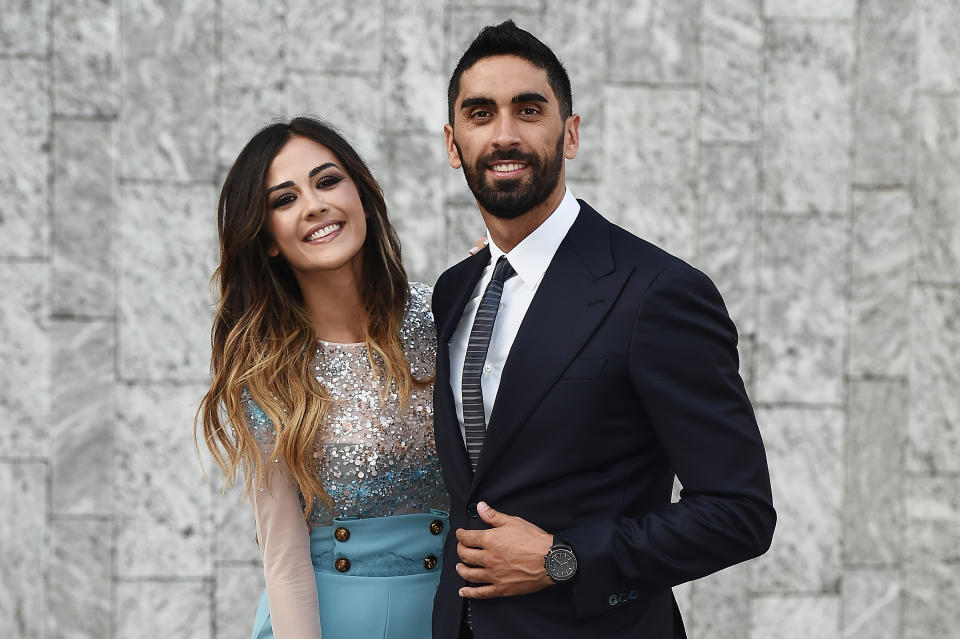 Giorgia Palmas e Filippo Magnini (Photo by Stefania D'Alessandro/Getty Images)