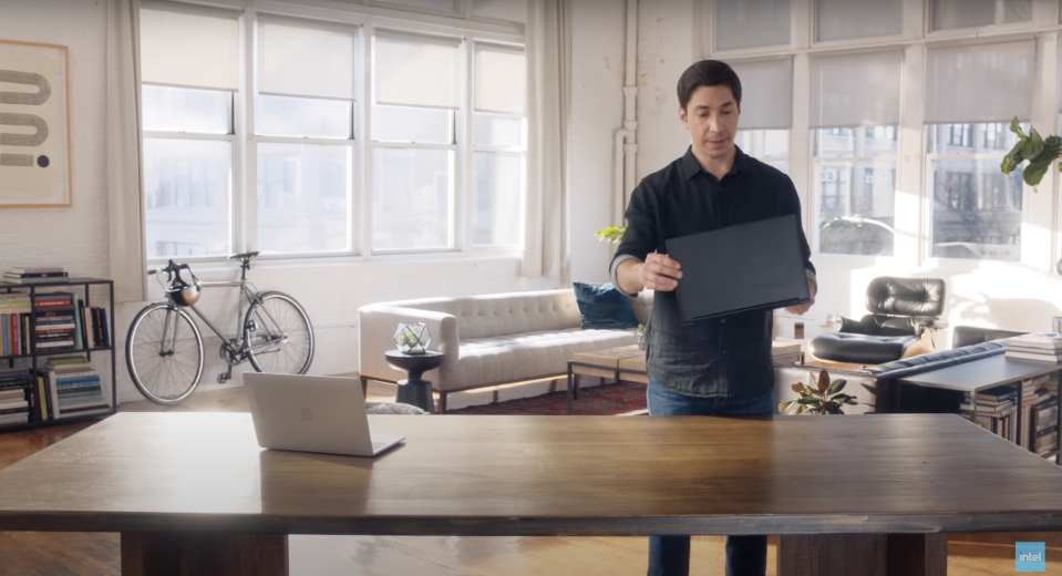 Intel Justin Long PC ad