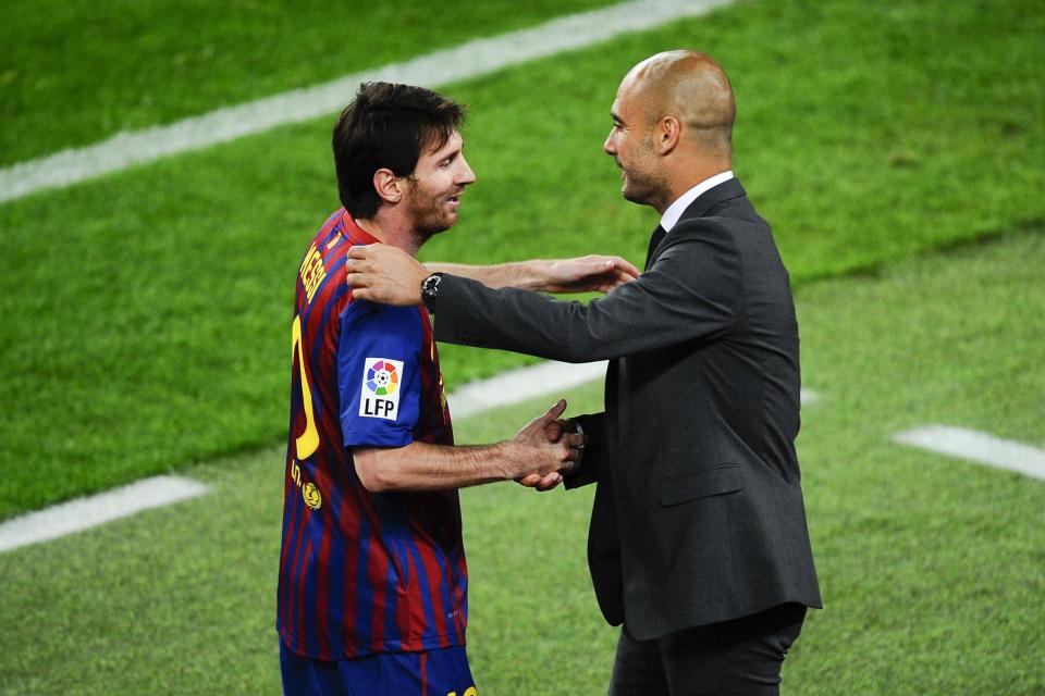 Guardiola won't speculate on a Messi reunion: Getty Images