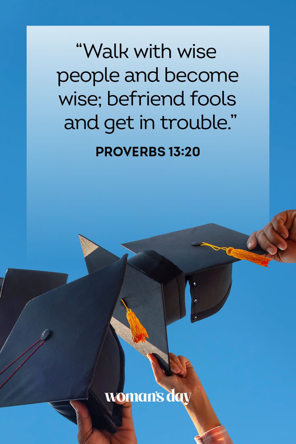 bible verses for graduation proverbs 13 20