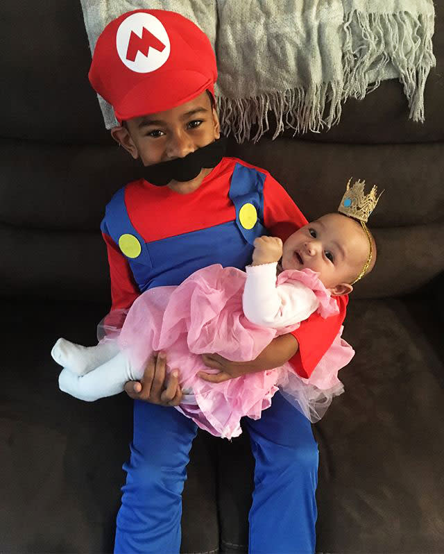 Mario and Princess Peach