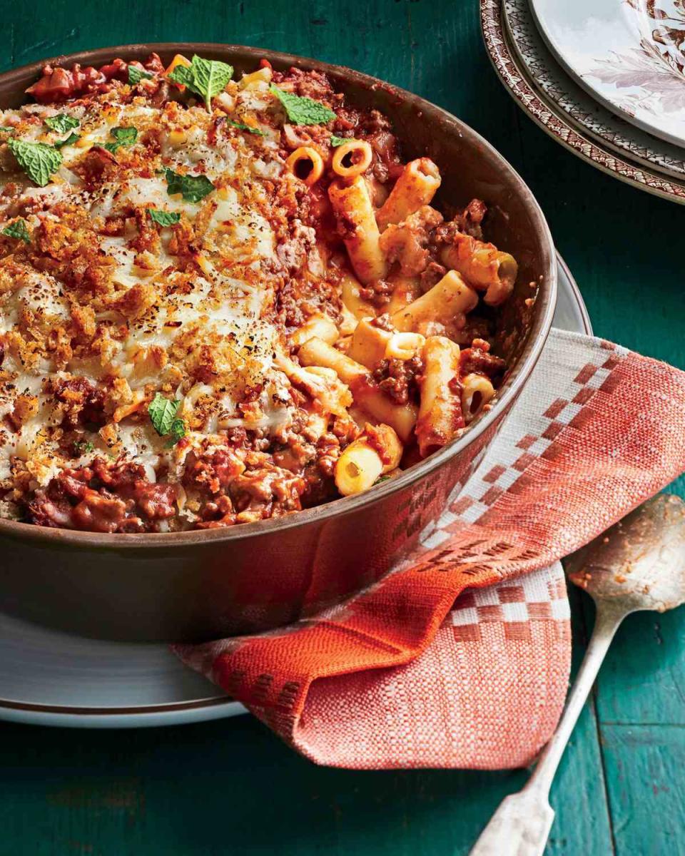 Greek Baked Ziti