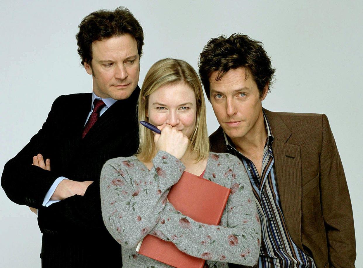 Colin Firth, Renée Zellweger and Hugh Grant in Bridget Jones: The Edge of Reason