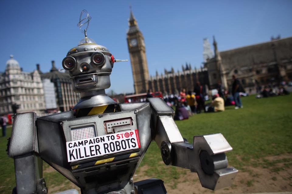 Campaign to Stop Killer Robots in London in 2013.