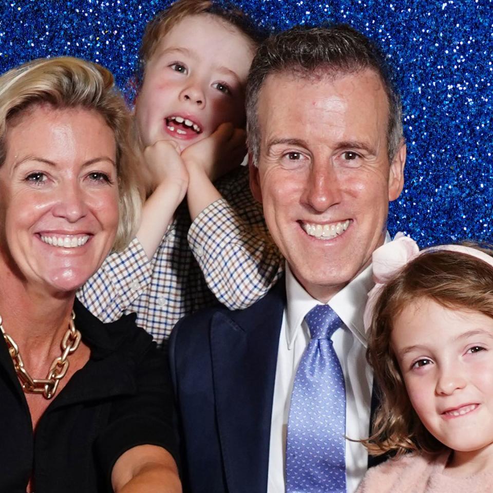 Anton Du Beke's precious family album: Strictly star's mini-me twins, 6, with wife Hannah Summers