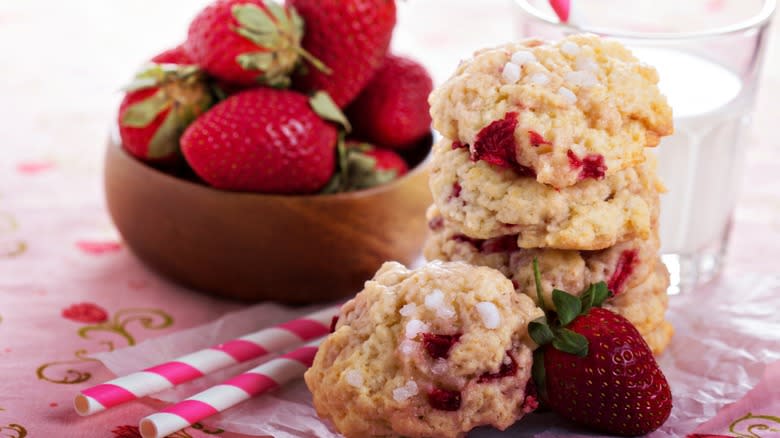 strawberry shortcake cookies