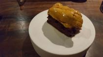 <p>“This was, hands down, my favourite course. Fresh sea urchin on grilled bread that was basted in a sauce made of the offcuts of the bread. Like a bread confit… It was awesome.” <em>[Photo: Imgur]</em> </p>