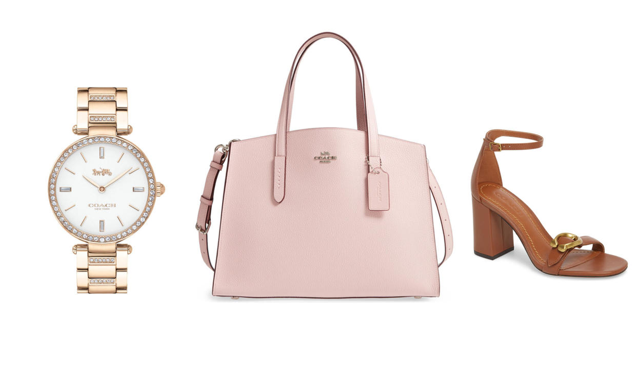 Nordstrom shoppers can save up to 50 percent off on Coach handbags, shoes and watches — just in time for spring/summer and Mother's Day. (Photo: Nordstrom)