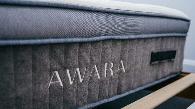 The Awara mattress has great edge support and a firm, but comfortable, sleep surface.