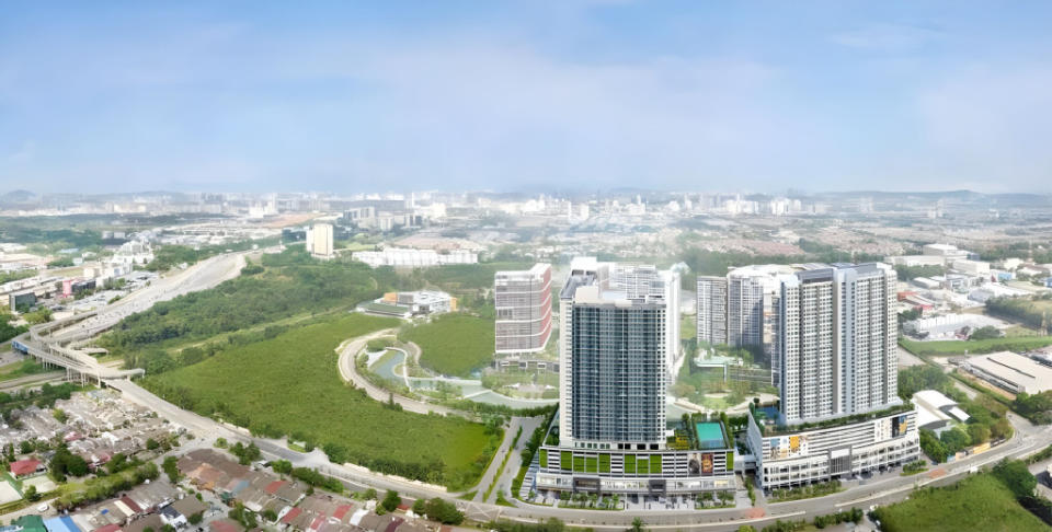 The sprawling Tropicana Metropark is set within the mature neighbourhood of Subang Jaya