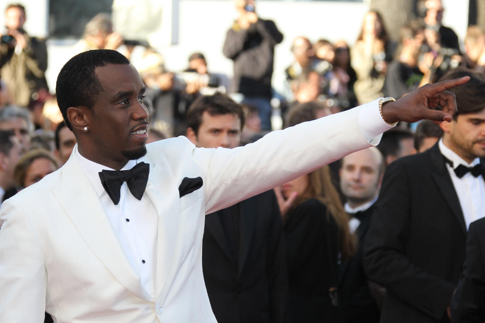 US singer Sean J. Combs aka P. Diddy arrives for the screening of 'Killing them Softly' presented in competition at the 65th Cannes film festival on May 22, 2012 in Cannes.    AFP PHOTO / VALERY HACHE        (Photo credit should read VALERY HACHE/AFP/GettyImages)